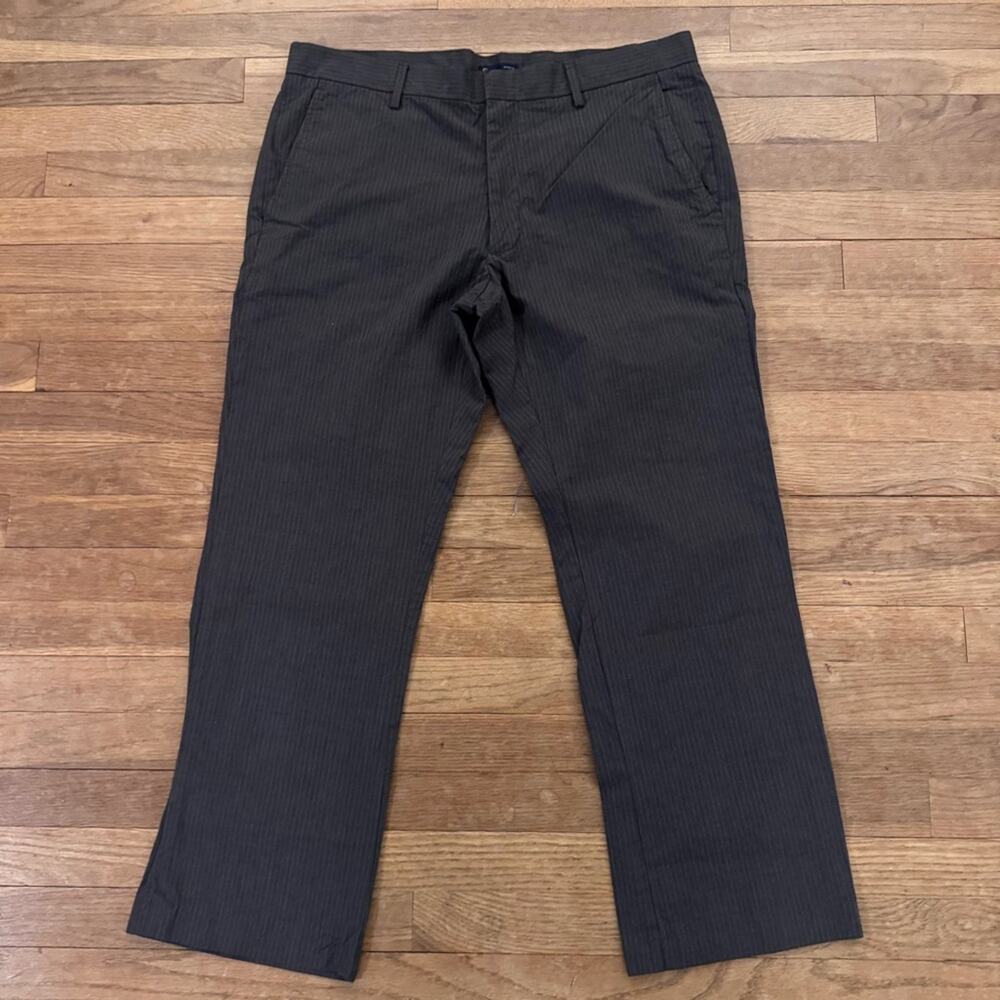 Gap Straight Fit men's pinstripe formal dress pants size 36 x 29
 b66